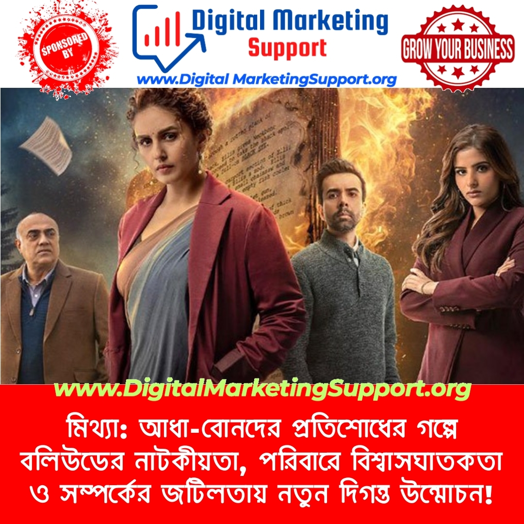 মিথ্যা: আধা-বোনদের প্রতিশোধের গল্পে বলিউডের নাটকীয়তা, পরিবারে বিশ্বাসঘাতকতা ও সম্পর্কের জটিলতায় নতুন দিগন্ত উন্মোচন!