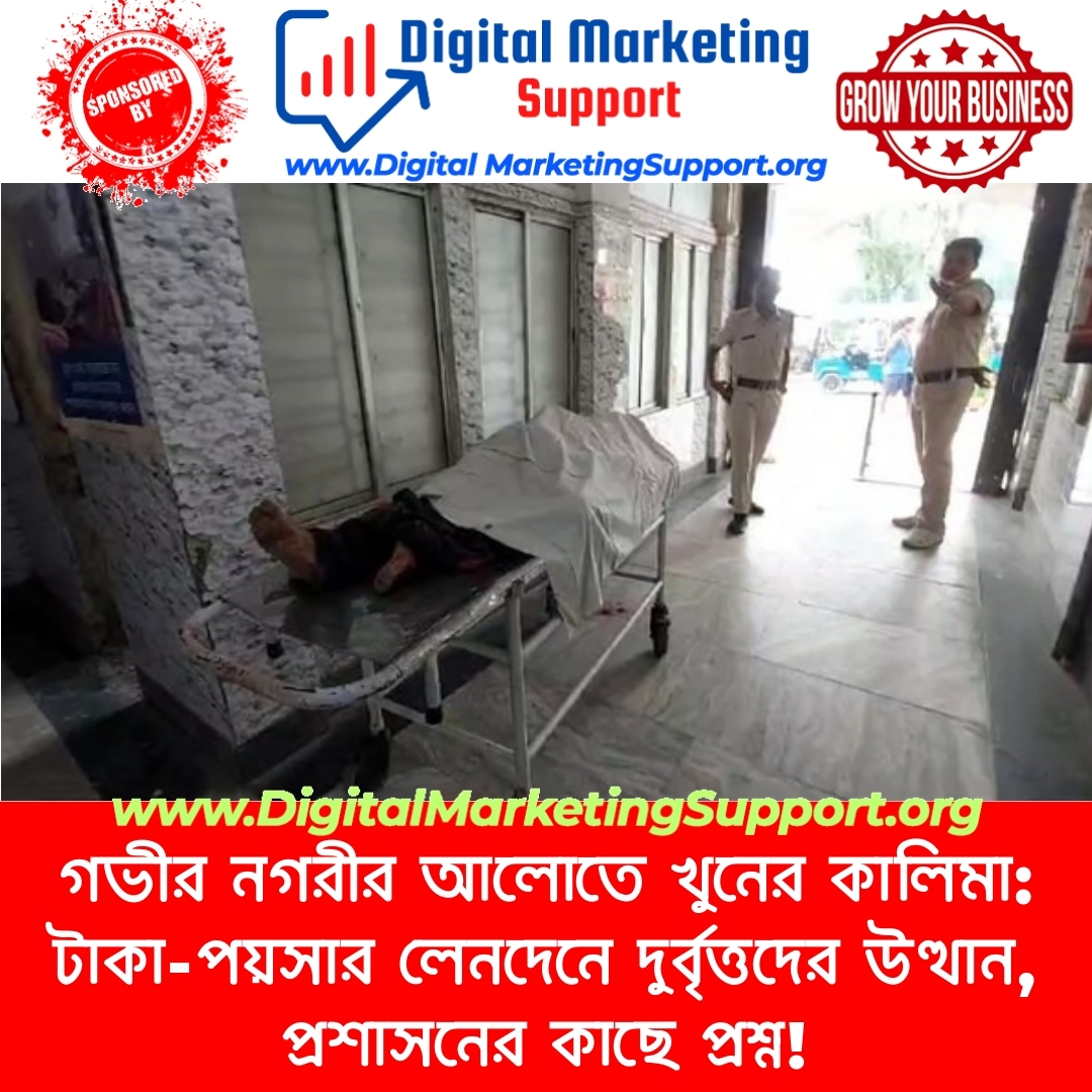 গভীর নগরীর আলোতে খুনের কালিমা: টাকা-পয়সার লেনদেনে দুর্বৃত্তদের উত্থান, প্রশাসনের কাছে প্রশ্ন!